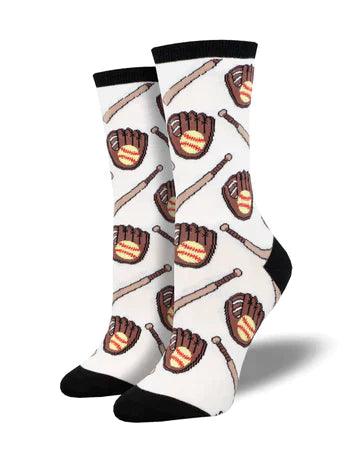SOFTBALL LEAGUE, Women's Crew - Socksmith - The Sock Monster