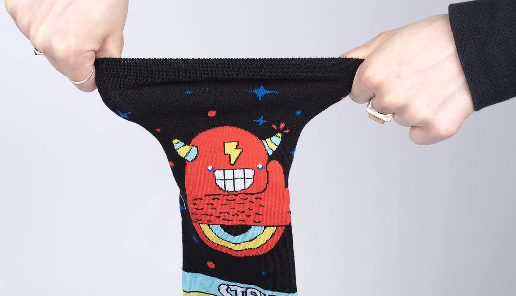 Planets | Stretch-It™ Wide Calf Knee-high