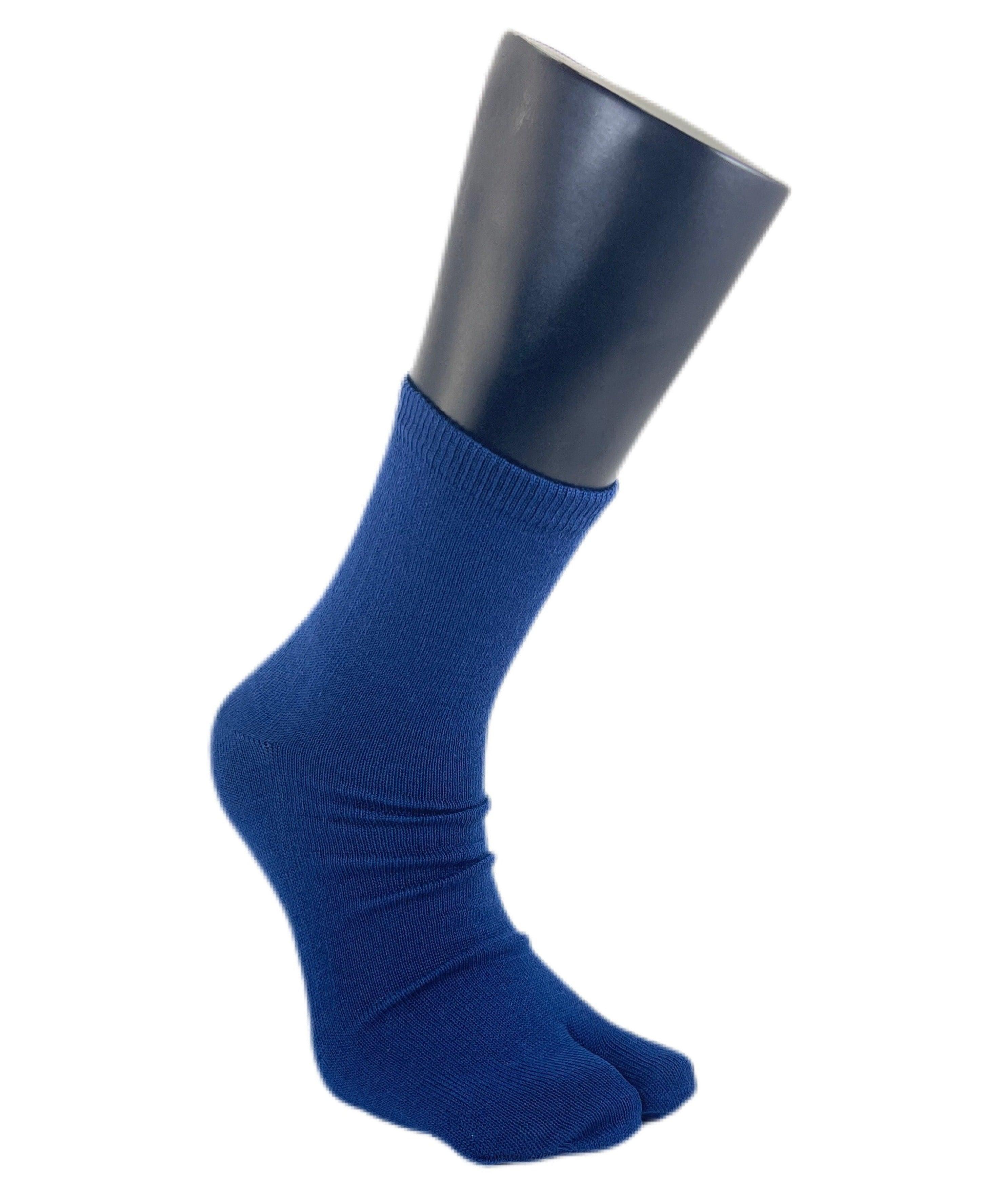 Wool Blend Solid, Tabi Crew - Ninja Socks - Socks Up - The Sock Monster