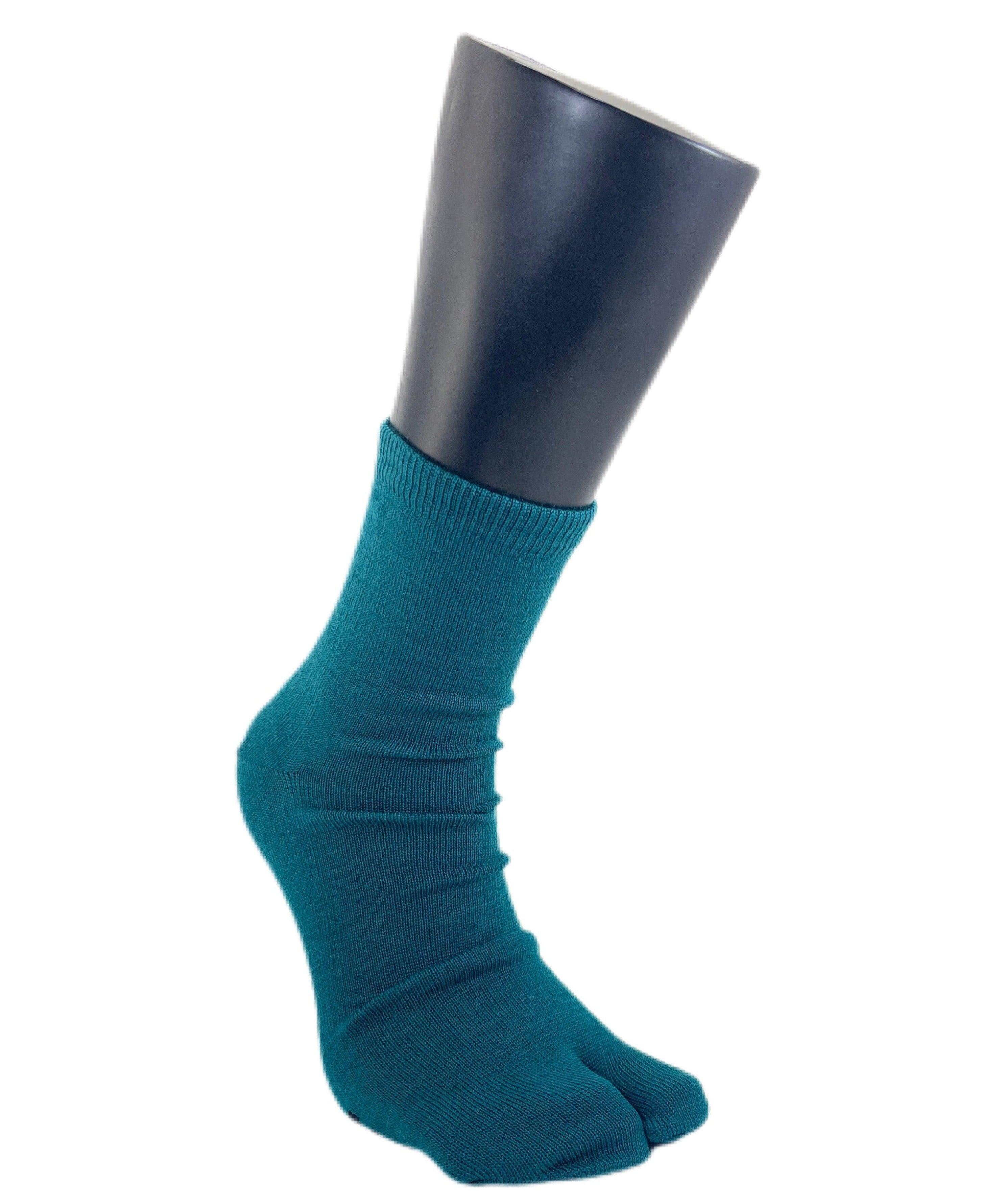 Wool Blend Solid, Tabi Crew - Ninja Socks - Socks Up - The Sock Monster